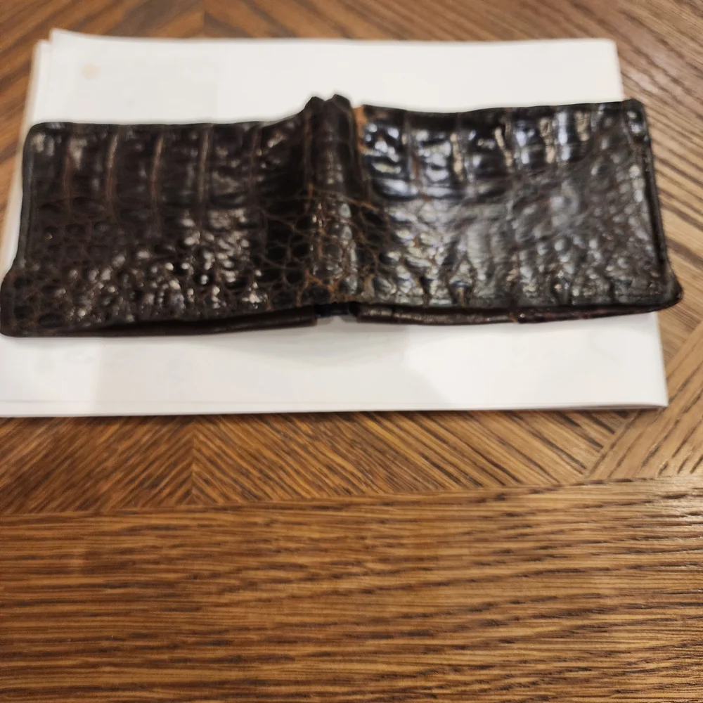 Vintage Genuine Alligator Wallet